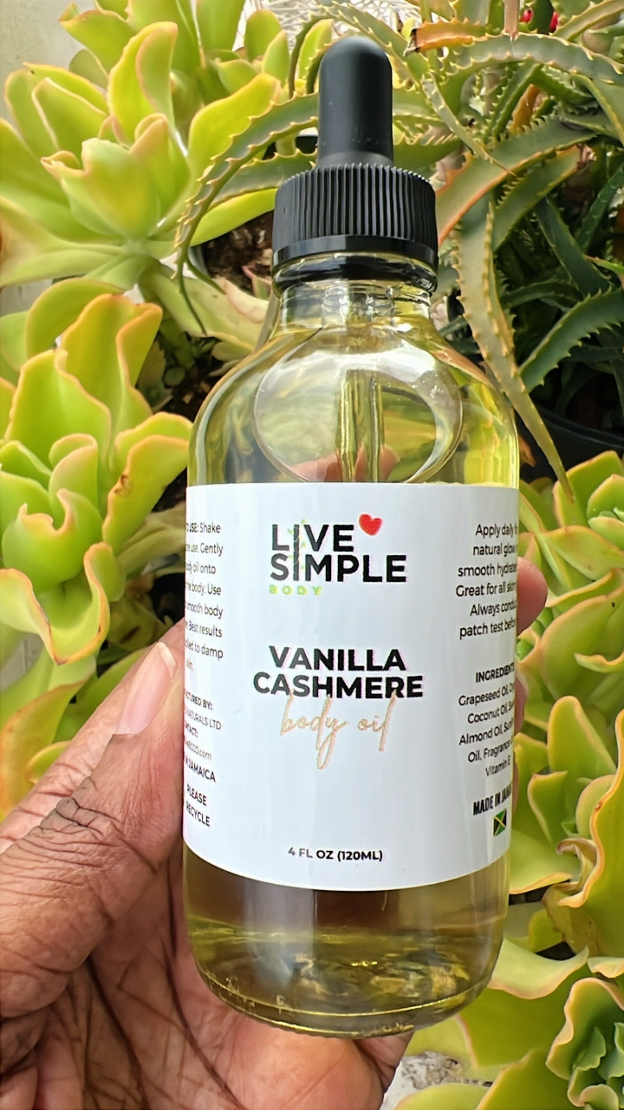 Vanilla Cashmere Body Oil